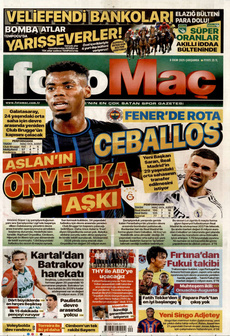FOTOMAÇ 8 Ekim 2025 gazete manşeti