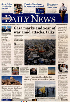HÜRRİYET DAİLY NEWS 8 Ekim 2025 gazete manşeti