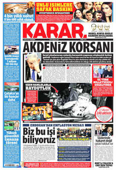 KARAR 9 Ekim 2025 gazete manşeti