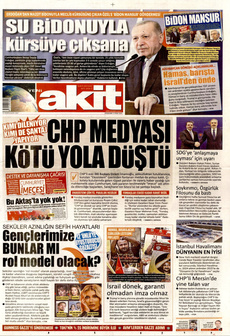 YENİ AKİT 9 Ekim 2025 gazete manşeti