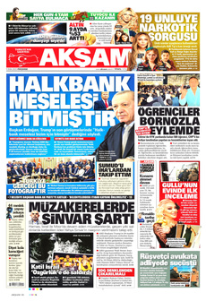 AKŞAM 9 Ekim 2025 gazete manşeti
