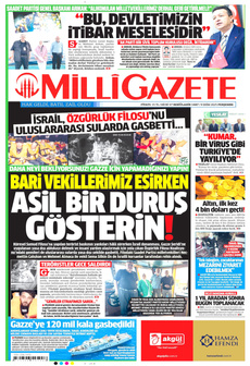 MİLLİ GAZETE 9 Ekim 2025 gazete manşeti
