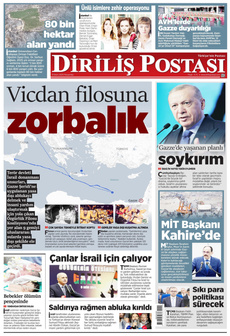 DİRİLİŞ POSTASI 9 Ekim 2025 gazete manşeti