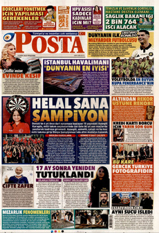POSTA 9 Ekim 2025 gazete manşeti