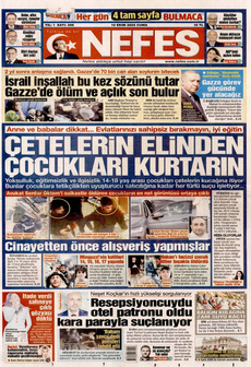 NEFES 10 Ekim 2025 gazete manşeti