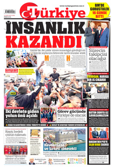 TÜRKİYE GAZETESİ 10 Ekim 2025 gazete manşeti