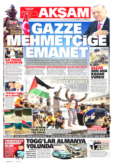AKŞAM 10 Ekim 2025 gazete manşeti