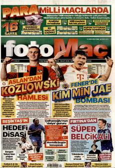 FOTOMAÇ 10 Ekim 2025 gazete manşeti