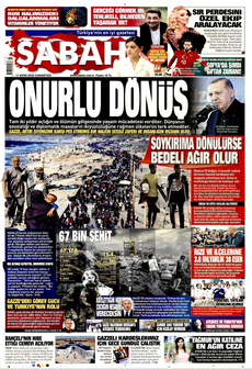 SABAH 11 Ekim 2025 gazete manşeti