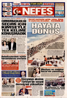NEFES 11 Ekim 2025 gazete manşeti