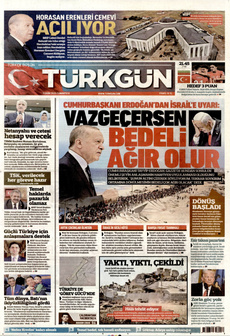 TÜRKGÜN 11 Ekim 2025 gazete manşeti