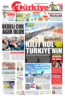 TÜRKİYE GAZETESİ 11 Ekim 2025 gazete manşeti