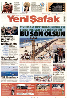 YENİ ŞAFAK 11 Ekim 2025 gazete manşeti