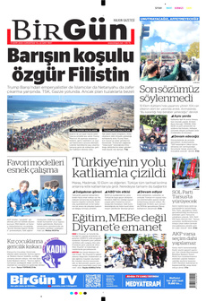 BİRGÜN 11 Ekim 2025 gazete manşeti