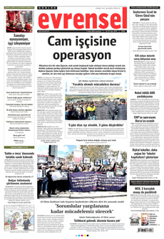 EVRENSEL 11 Ekim 2025 gazete manşeti