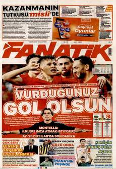 FANATİK 11 Ekim 2025 gazete manşeti