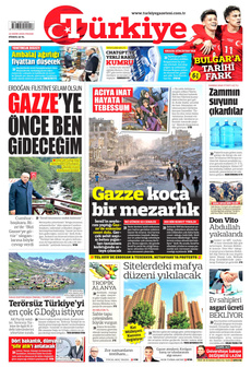 TÜRKİYE GAZETESİ 12 Ekim 2025 gazete manşeti