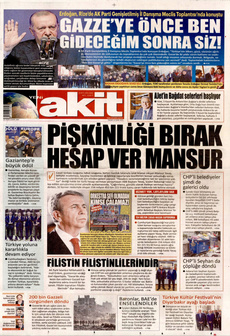 YENİ AKİT 12 Ekim 2025 gazete manşeti