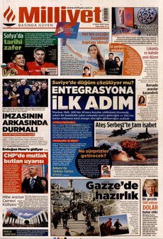 MİLLİYET 12 Ekim 2025 gazete manşeti