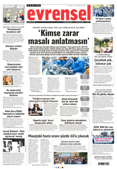 EVRENSEL 12 Ekim 2025 gazete manşeti
