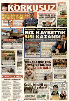 KORKUSUZ 12 Ekim 2025 gazete manşeti