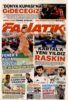 FANATİK 13 Ekim 2025 gazete manşeti