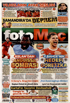 FOTOMAÇ 13 Ekim 2025 gazete manşeti