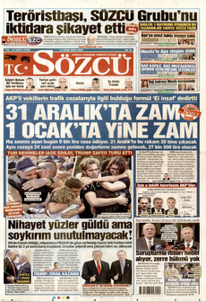 SÖZCÜ 14 Ekim 2025 gazete manşeti