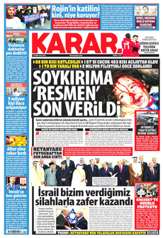 KARAR 14 Ekim 2025 gazete manşeti