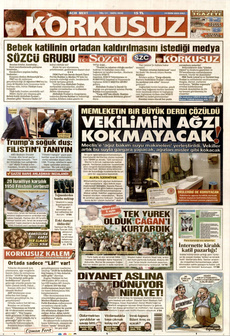 KORKUSUZ 14 Ekim 2025 gazete manşeti