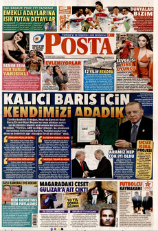 POSTA 15 Ekim 2025 gazete manşeti