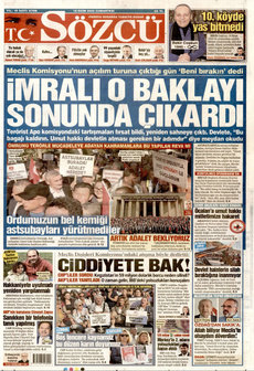SÖZCÜ 18 Ekim 2025 gazete manşeti