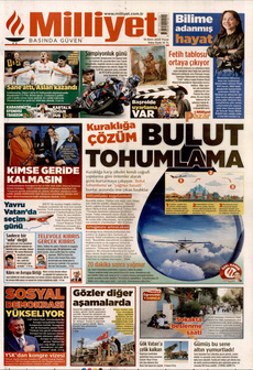 MİLLİYET 19 Ekim 2025 gazete manşeti