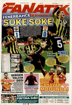 FANATİK 24 Ekim 2025 gazete manşeti