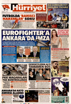 HÜRRİYET 28 Ekim 2025 gazete manşeti