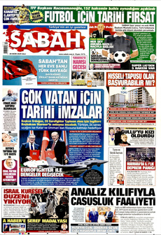 SABAH 28 Ekim 2025 gazete manşeti