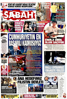 SABAH 4 Kasım 2025 gazete manşeti