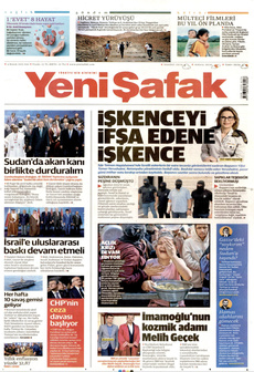 YENİ ŞAFAK 4 Kasım 2025 gazete manşeti