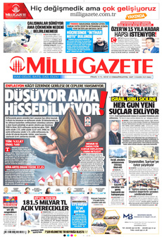 MİLLİ GAZETE 4 Kasım 2025 gazete manşeti