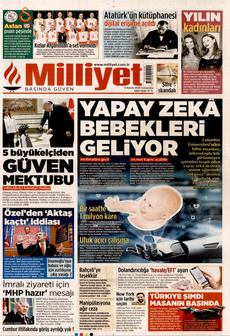 MİLLİYET 5 Kasım 2025 gazete manşeti
