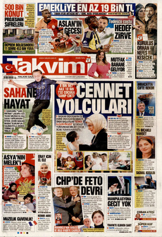 TAKVİM 5 Kasım 2025 gazete manşeti