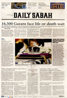 DAİLY SABAH 8 Kasım 2025 gazete manşeti