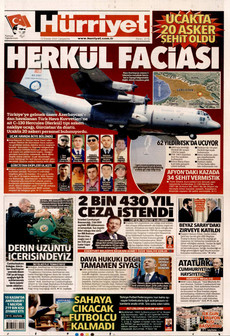 HÜRRİYET 12 Kasım 2025 gazete manşeti
