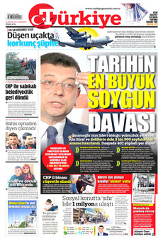 TÜRKİYE GAZETESİ 12 Kasım 2025 gazete manşeti