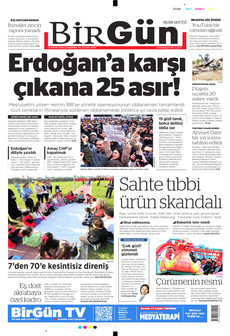 BİRGÜN 12 Kasım 2025 gazete manşeti