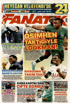 FANATİK 12 Kasım 2025 gazete manşeti