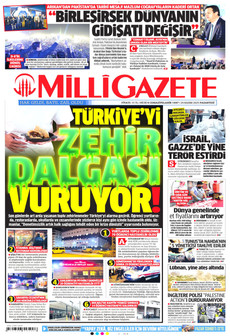 MİLLİ GAZETE 24 Kasım 2025 gazete manşeti