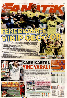 FANATİK 24 Kasım 2025 gazete manşeti