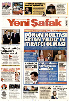 YENİ ŞAFAK 25 Kasım 2025 gazete manşeti