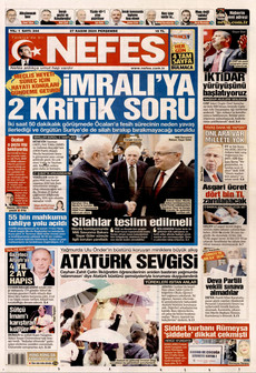NEFES 27 Kasım 2025 gazete manşeti